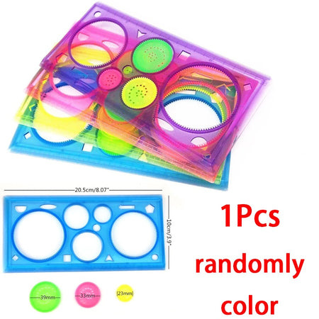 Creative Children 13pcs Animal Geometry Spirograph Drawing Stencils Templates