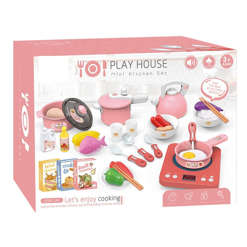 Kitchen Toy Cookware and Utensil Set Toys