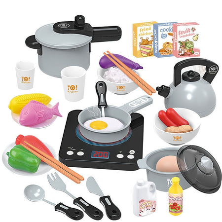 Kitchen Toy Cookware and Utensil Set Toys
