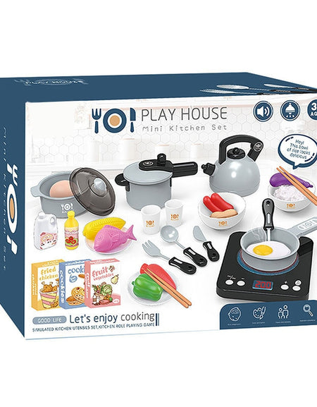 Kitchen Toy Cookware and Utensil Set Toys
