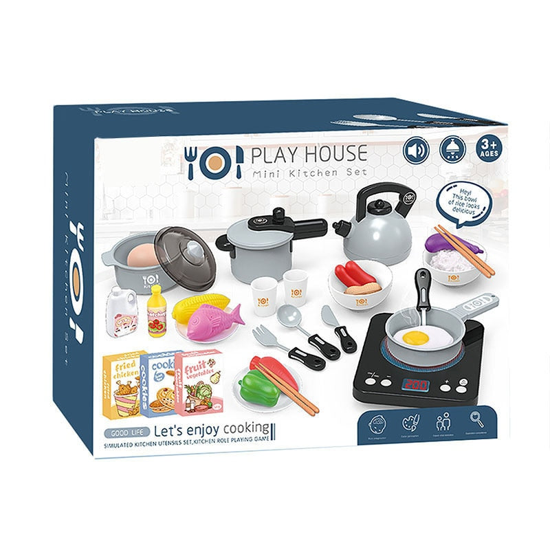 Kitchen Toy Cookware and Utensil Set Toys