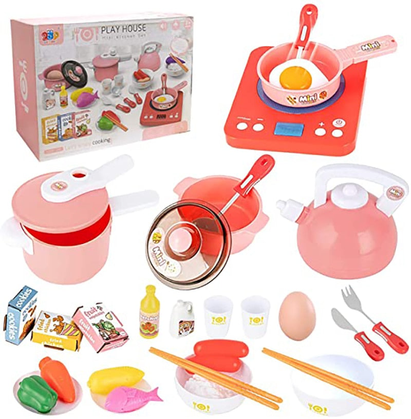 Kitchen Toy Cookware and Utensil Set Toys