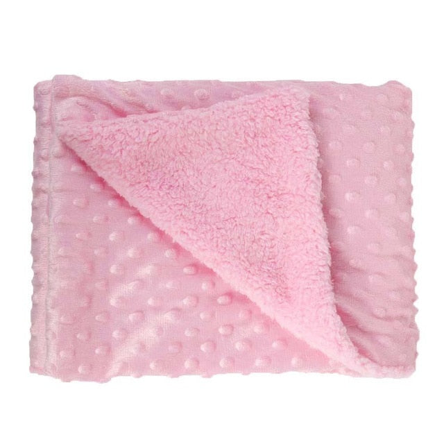 Soft Warm Fleece Baby Blankets
