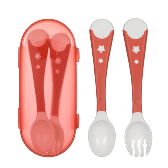 Baby Heat Sensing Thermal Feeding Spoon