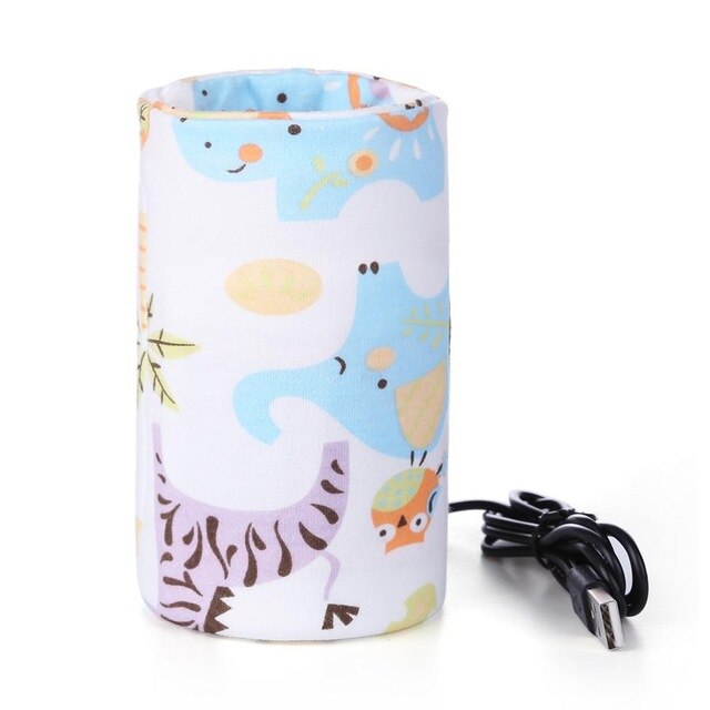 USB Milk Warmer Insulated Feeding Bottle